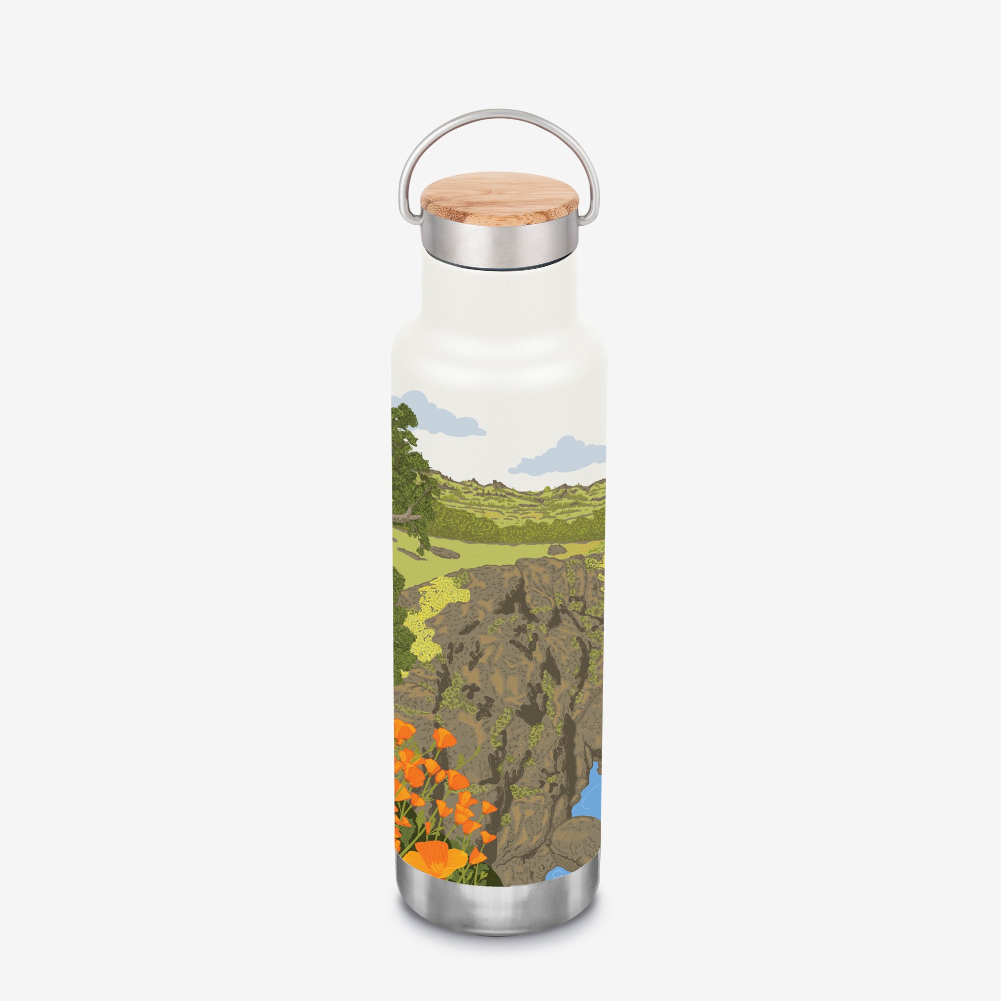 20oz Classic with Bamboo Cap - Earth Day - Upper Bidwell