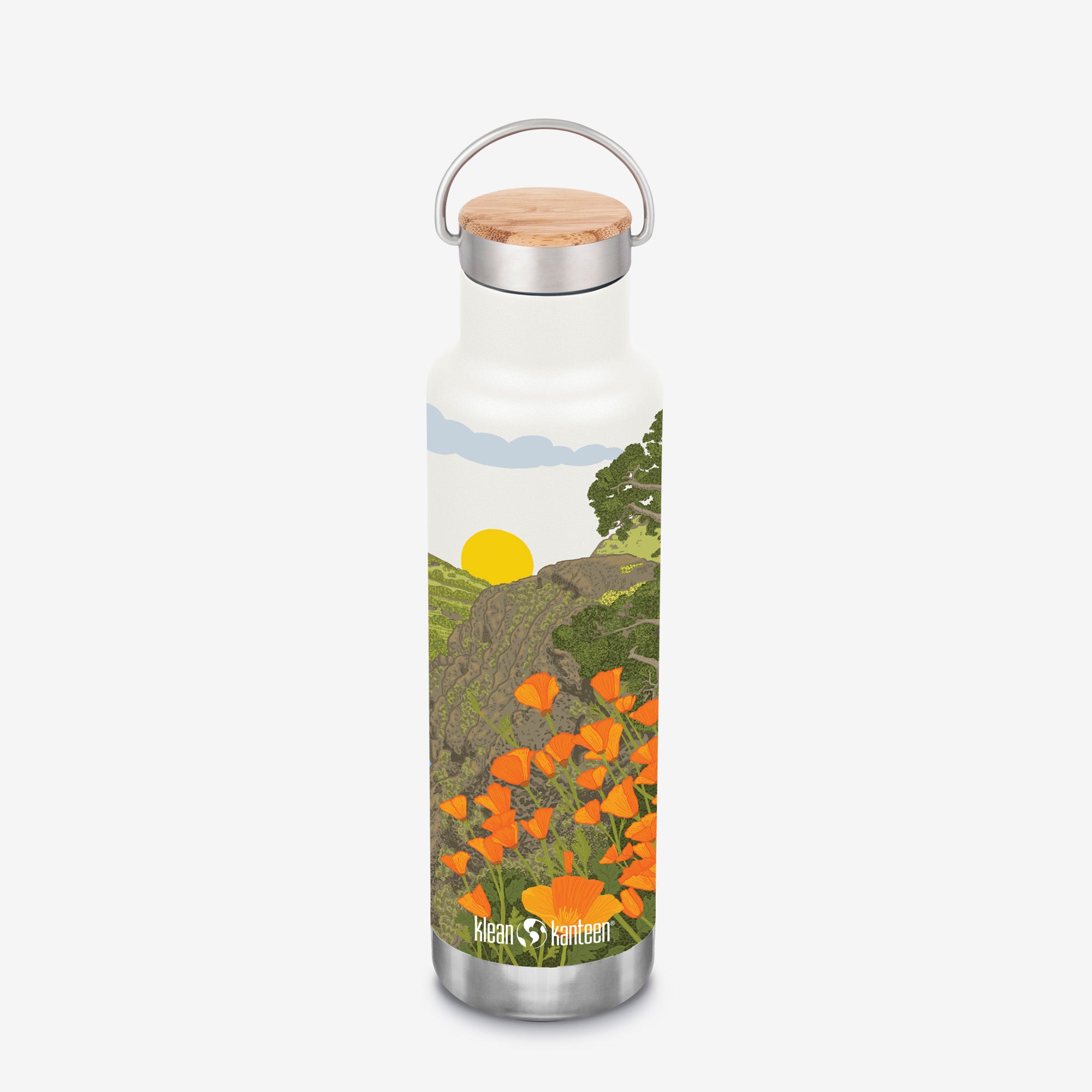 20oz Classic with Bamboo Cap - Earth Day - Upper Bidwell