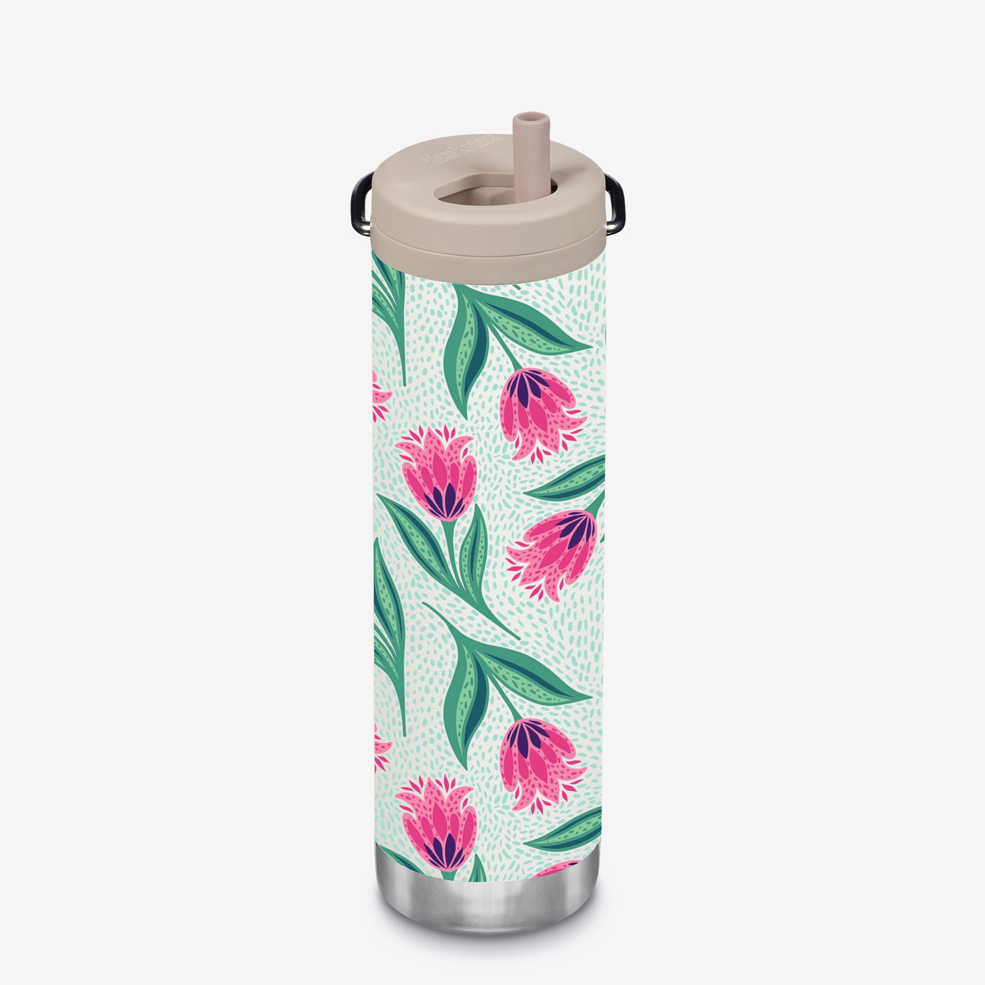 20oz TKWide with Twist Cap - Spring - Spotted Tulips