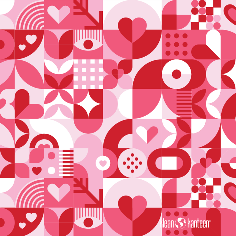 20oz TKWide with Twist Cap - Valentine Blocks