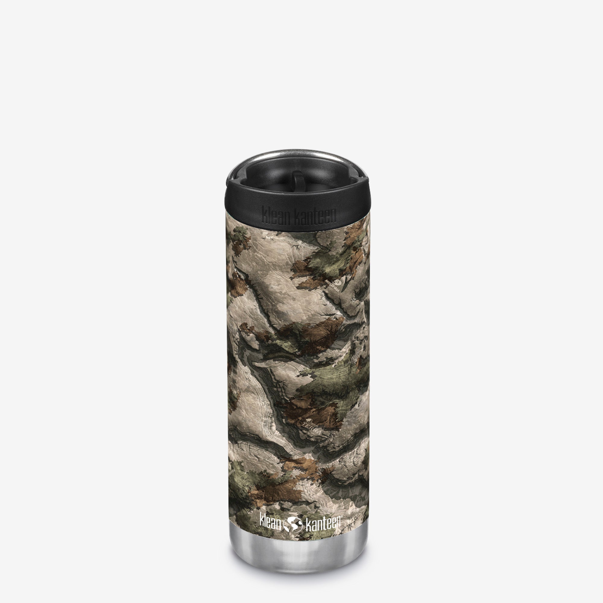 16oz TKWide Insulated Coffee Tumbler with Café Cap - Mossy Oak