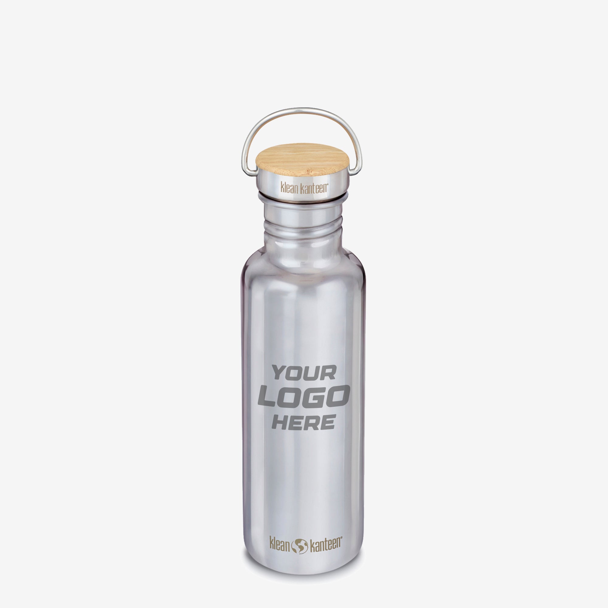 27oz Reflect Water Bottle with Bamboo Cap - CUSTOM