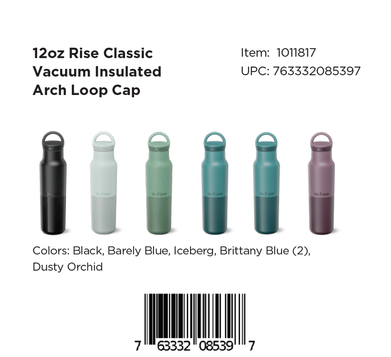 12oz Rise Classic Insulated - Mixed Pack