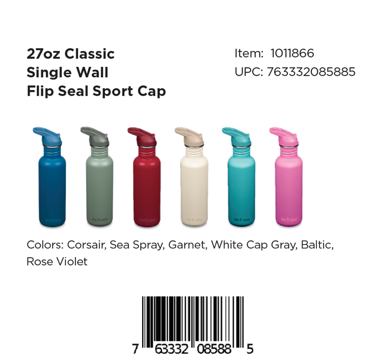 27oz Classic with Flip Seal Sport Cap - Mixed Pack