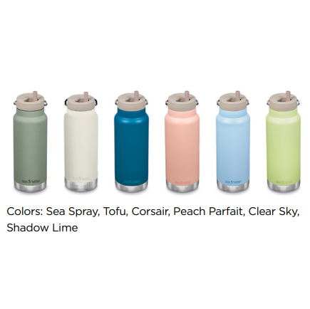 32oz TKWide Insulated Water Bottle Chug Cap and Twist Cap - Mixed 6-Pack