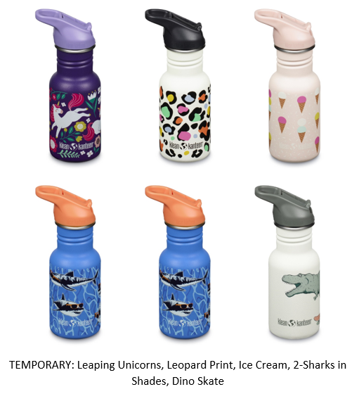 12oz Kid's Classic with Flip Seal Sport Cap - Mixed Pack