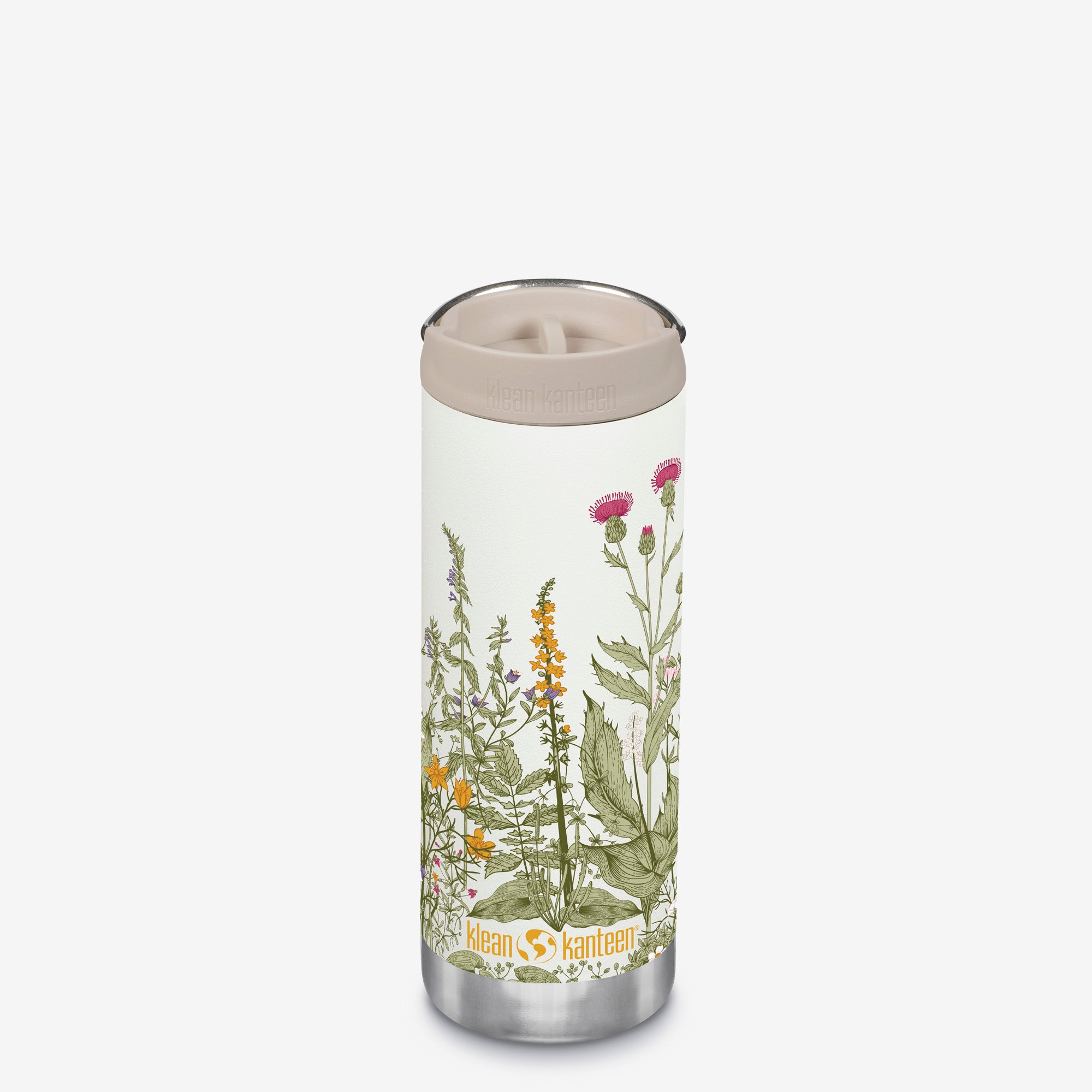 16oz TKWide Insulated Coffee Tumbler with Café Cap - Wildflowers