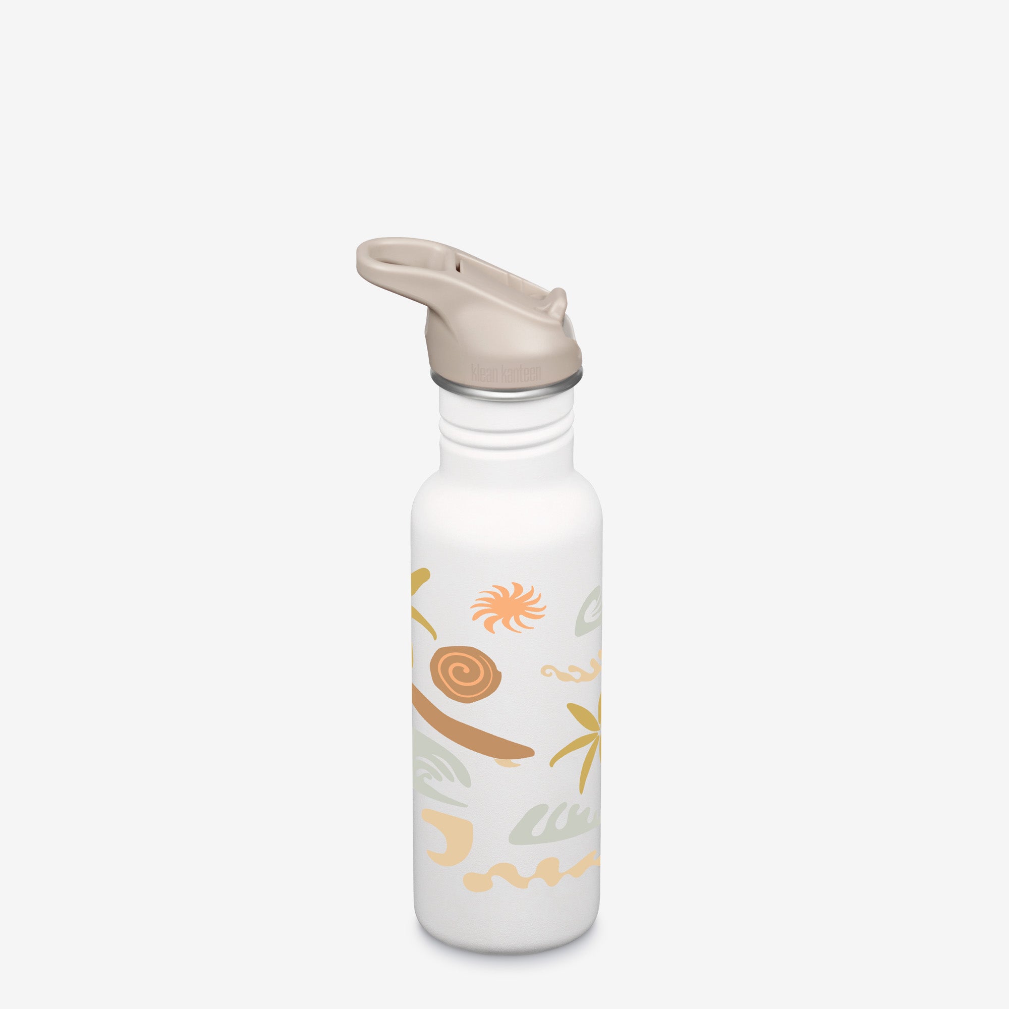 18oz Classic Water Bottle with Flip Seal Sport Cap - Beach Mode