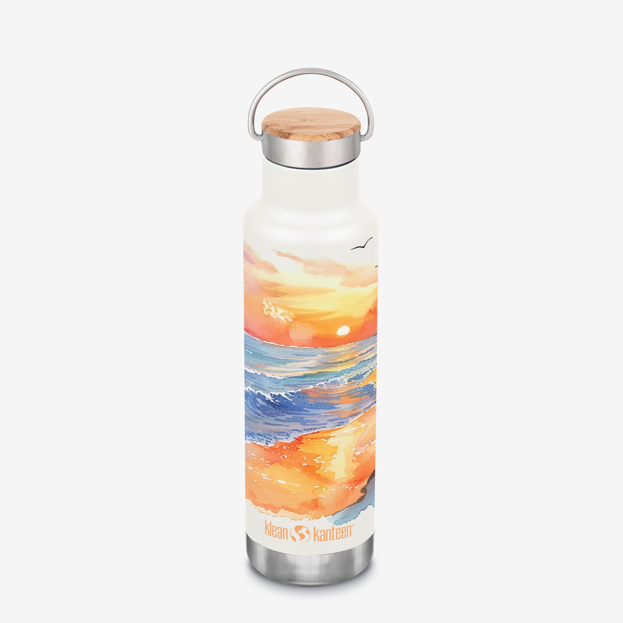 20oz Classic Insulated Water Bottle with Bamboo Cap - Earth Day