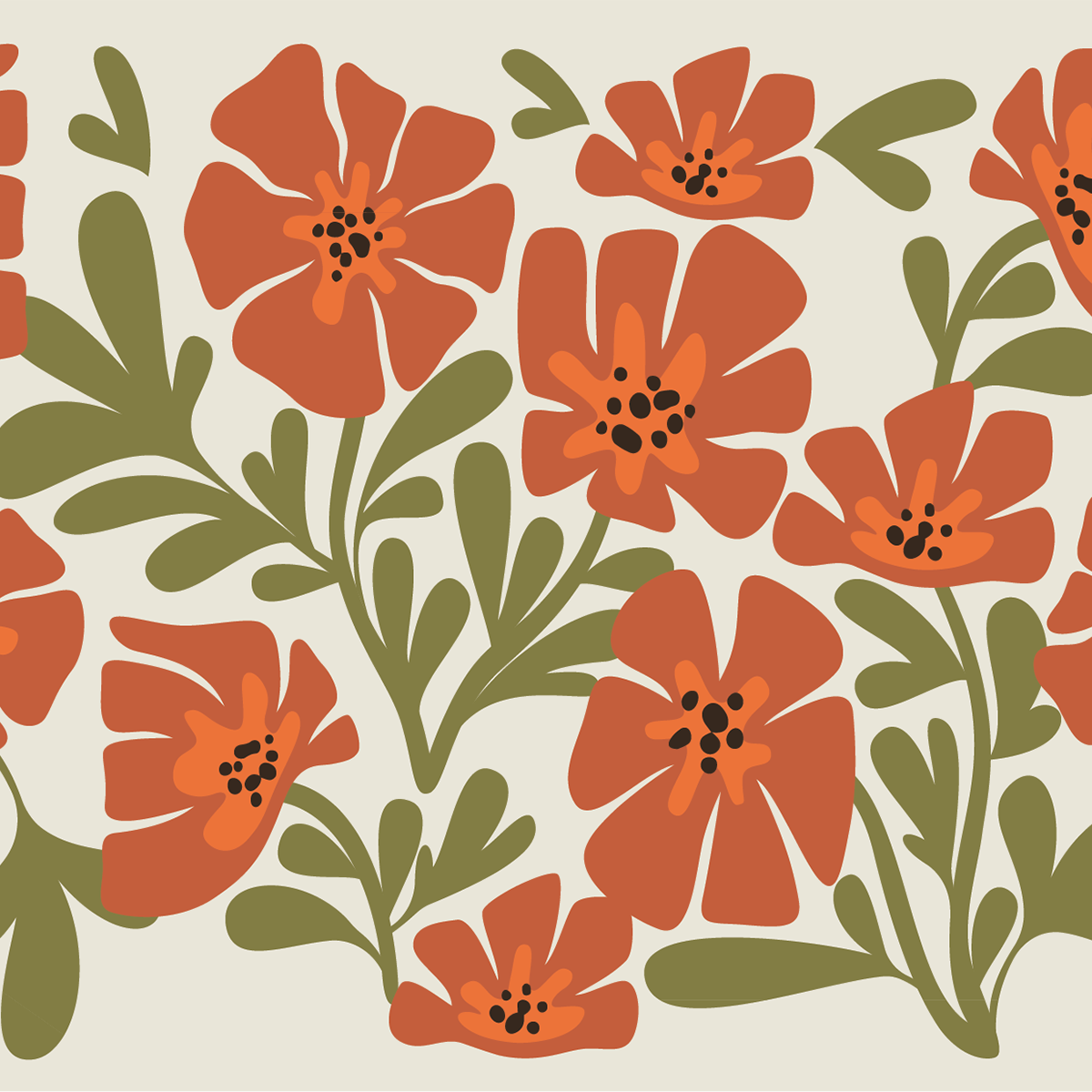 20oz TKWide with Twist Cap - Fall Flowers