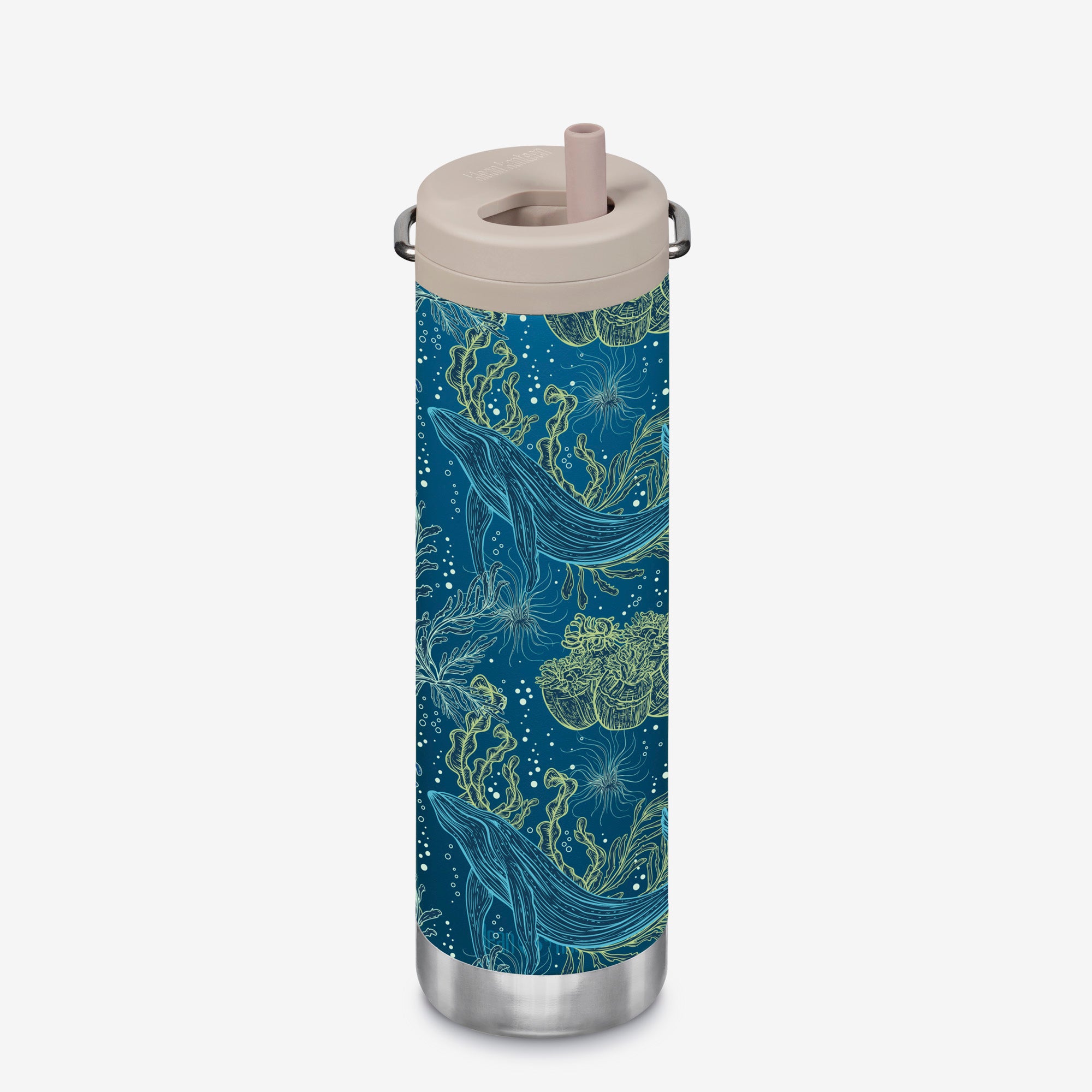 20oz TKWide with Twist Cap - Ocean Day - Blue Whale