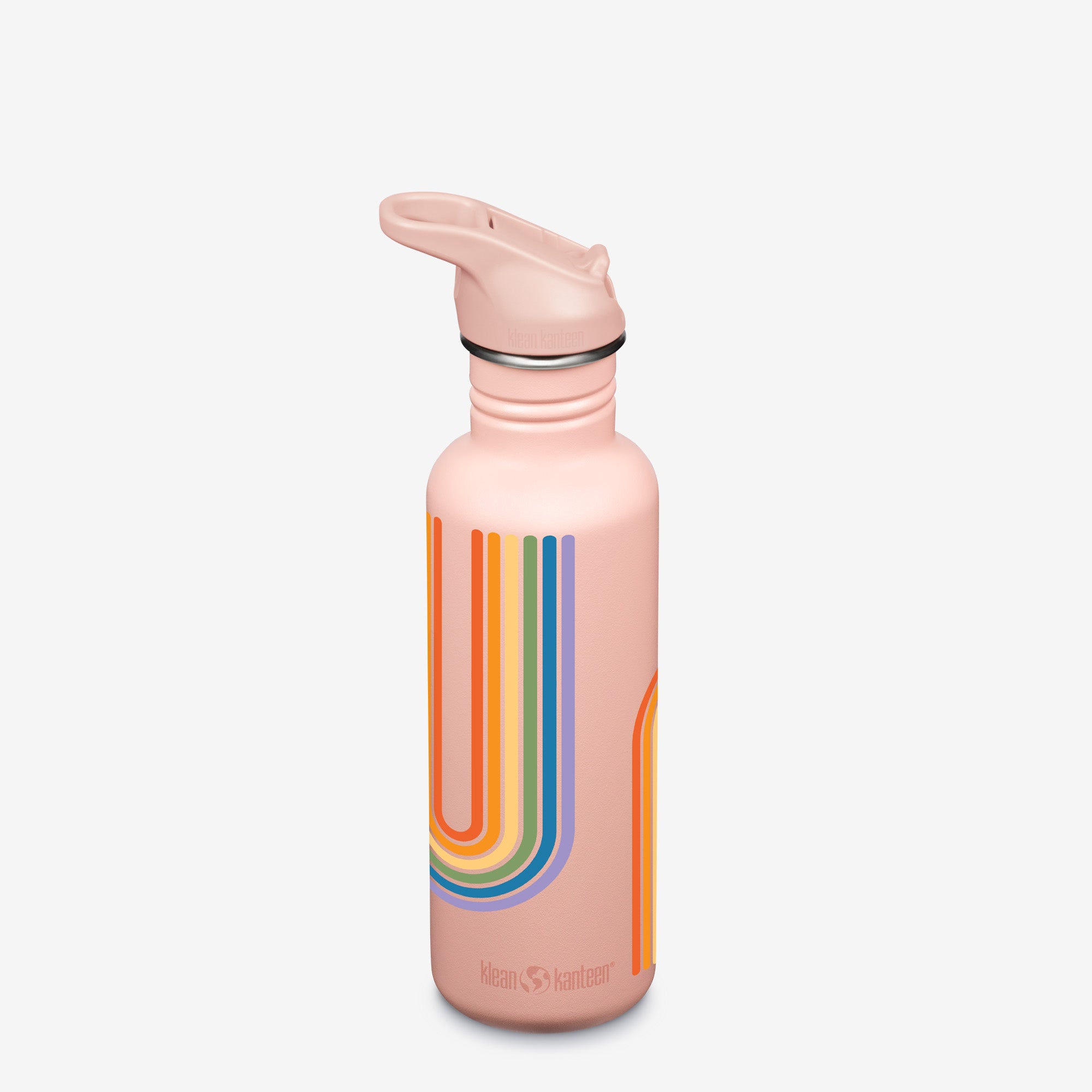 27oz Classic Water Bottle with Flip Seal Sport Cap - Pride- Rainbow Flow