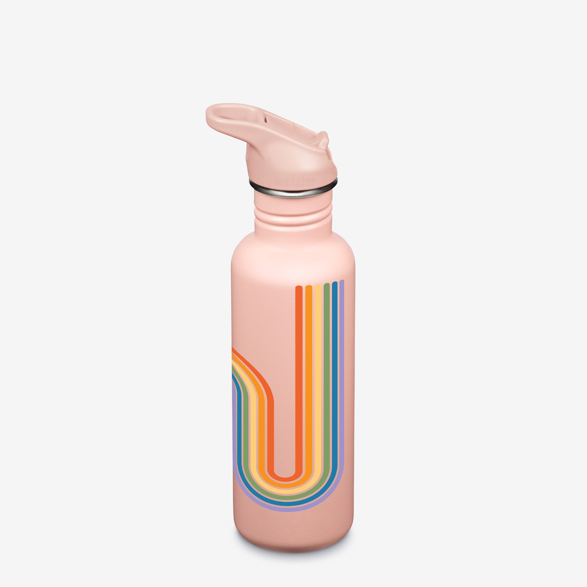 27oz Classic Water Bottle with Flip Seal Sport Cap - Pride- Rainbow Flow