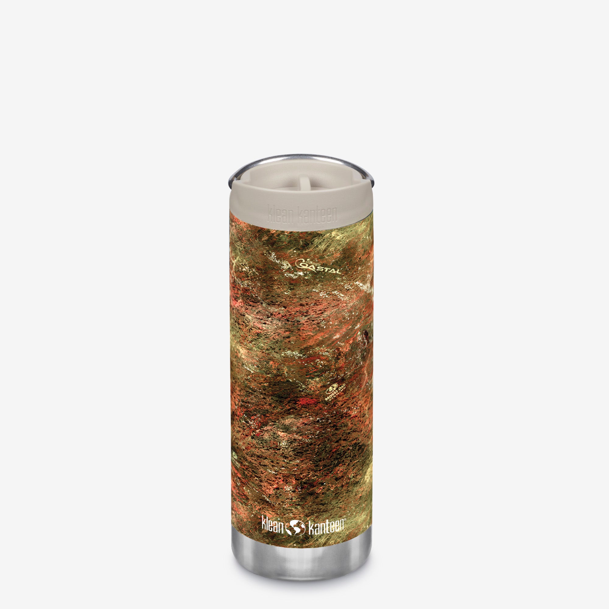 16oz TKWide Insulated Coffee Tumbler with Café Cap - Mossy Oak
