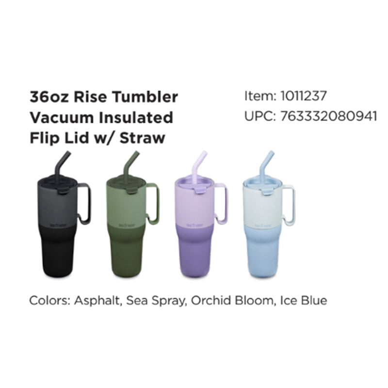 36oz Rise Tumbler with Straw Lid - Mixed 4-Pack