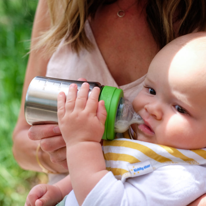 9oz Steel Baby Bottle