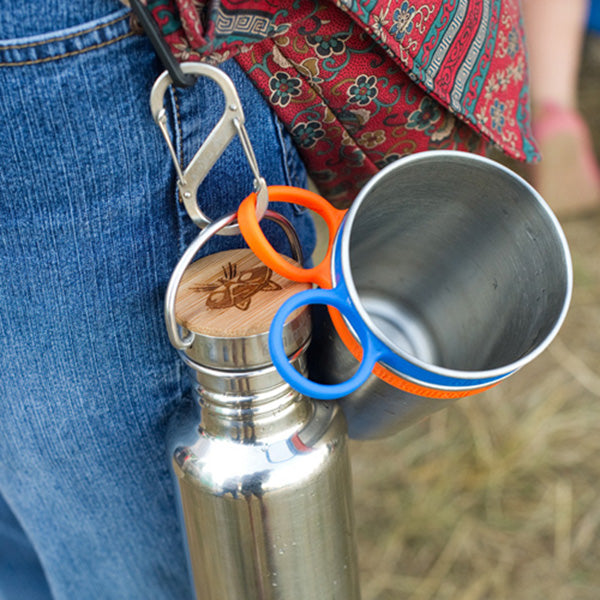 Steel Carabiner for Bottle